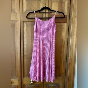 Old Navy Boho Spring Summer Beachy Coastal Flowy Women’s XS Pink Patterned Dress